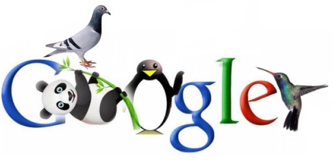 Penguin-Panda-Hummingbird-Pigeon